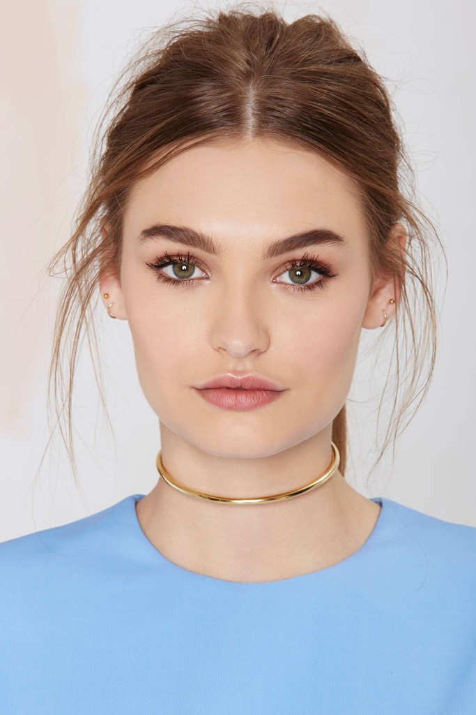 Anita K Barred for Life 18K Gold Collar Necklace